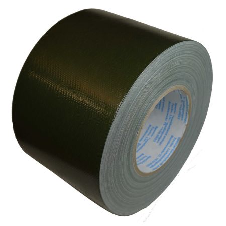 Подсилено военно тиксо на Бундесвера Panzerband Olive (100 mm x 50 m)