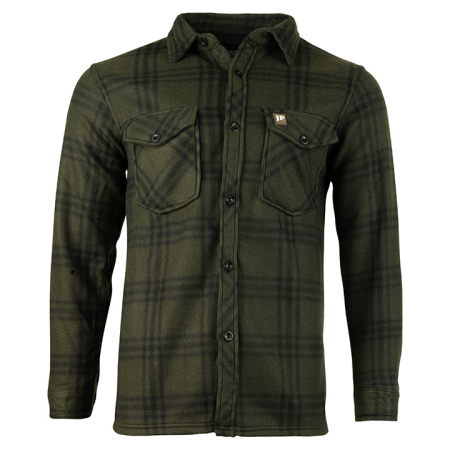 Поларена риза Jack Pyke Green Check