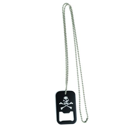 Плочка Dog tag с отварячка череп