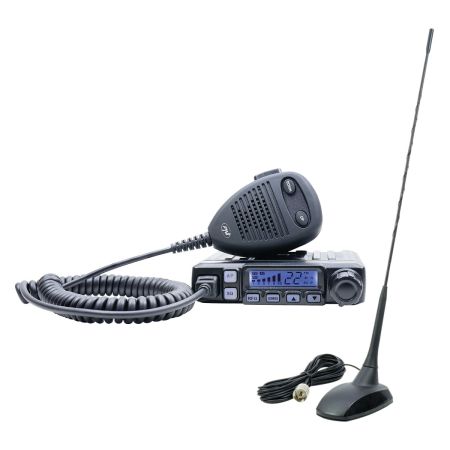 CB радиостанция за кола и камион PNI Escort HP 7120 с магнитна антена Extra 48
