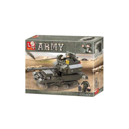 Конструктор Sluban Medium Battle Tank