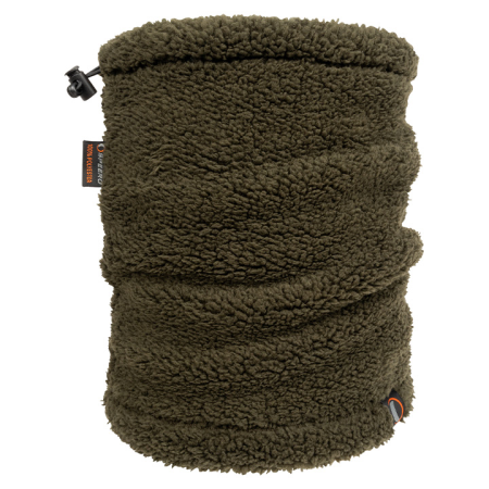 Зимна поларена яка Speero Sherpa Dark Olive