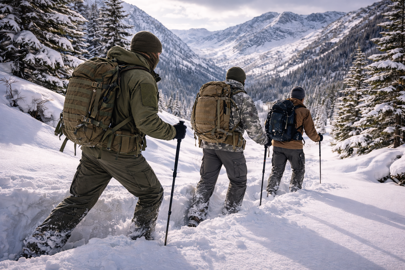 Тактическа екипировка за зимни преходи - как да се подготвим?